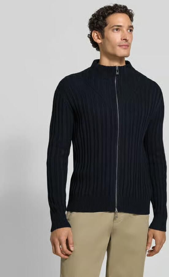 Armani Exchange Gebreid jack met tweewegritssluiting - Foto 3