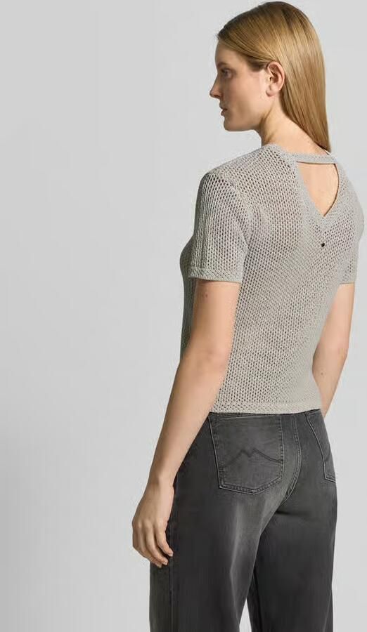 Armani Exchange gebreid shirt met ronde hals - Foto 3