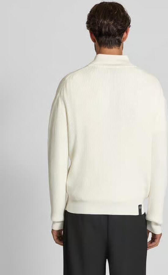 Armani Exchange Gebreid vest met opstaande kraag
