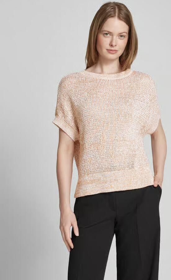 Armani Exchange Gebreide pullover met ribboorden - Foto 4