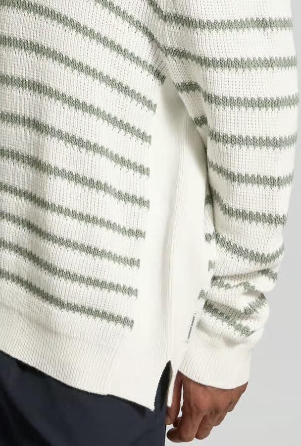 Armani Exchange gebreide pullover met ronde hals