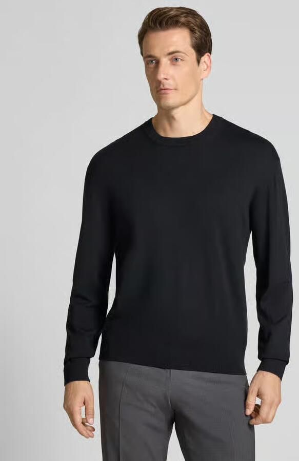 Armani Exchange Gebreide pullover met ronde hals - Foto 2