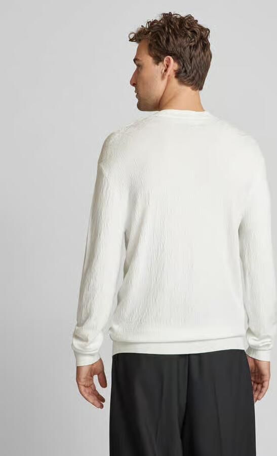 Armani Exchange Gebreide pullover met ronde hals - Foto 3