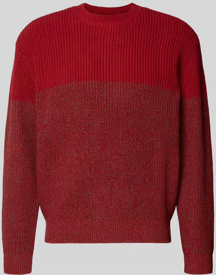Armani Exchange Gebreide pullover met ronde hals