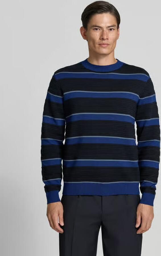 Armani Exchange Gebreide pullover met structuurpatroon - Foto 2