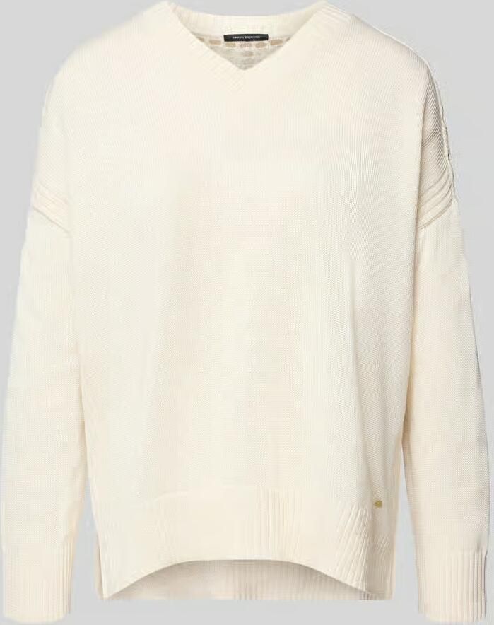 Armani Exchange gebreide pullover met V-hals - Foto 2