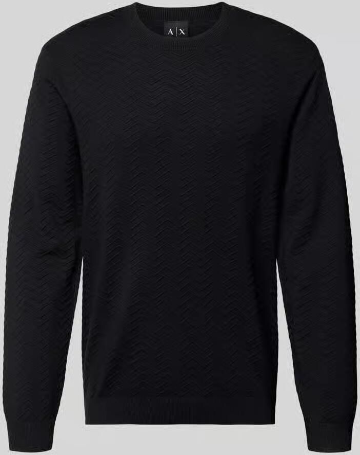 Armani Exchange Gebreide pullover van viscosemix - Foto 2