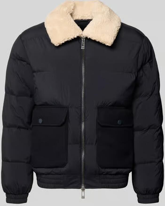 Armani Exchange Gewatteerd jack met klepzakken