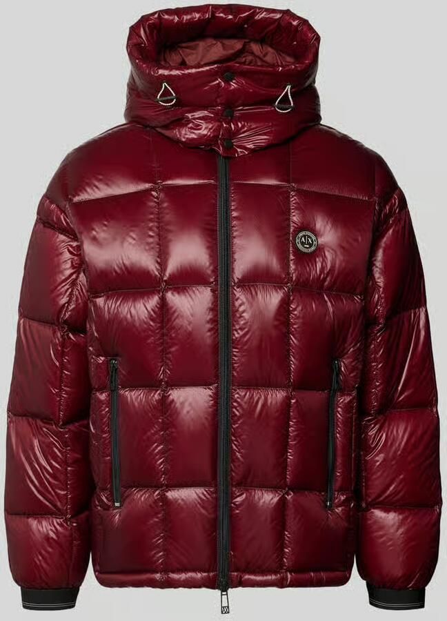 Armani Exchange Gewatteerd jack met tweewegritssluiting