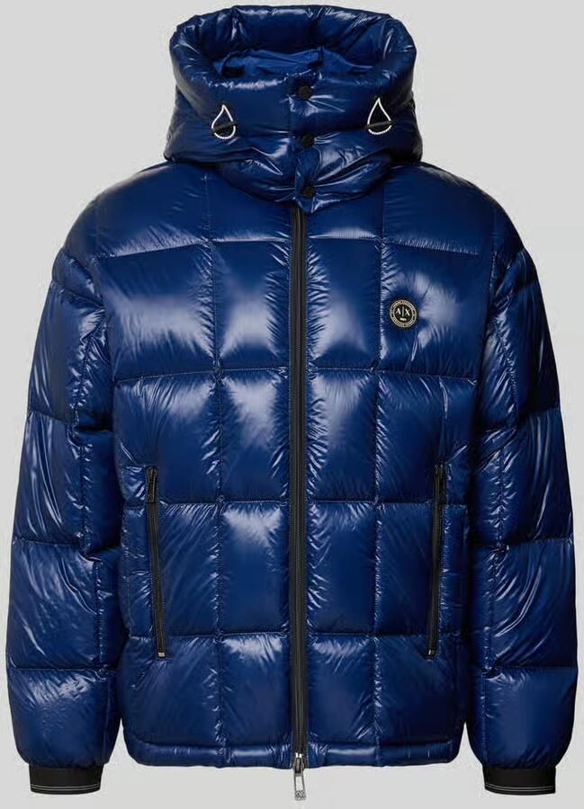 Armani Exchange Gewatteerd jack met tweewegritssluiting