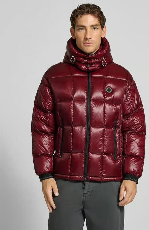 Armani Exchange Gewatteerd jack met tweewegritssluiting - Foto 2