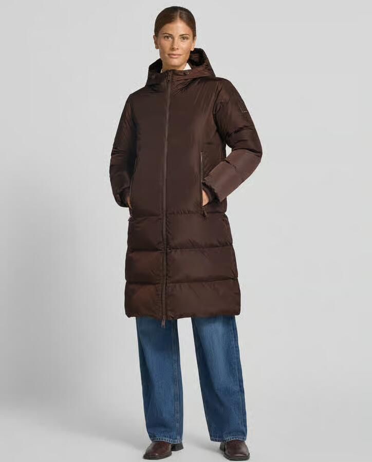 Armani Exchange Gewatteerde mantel met tweewegritssluiting - Foto 3