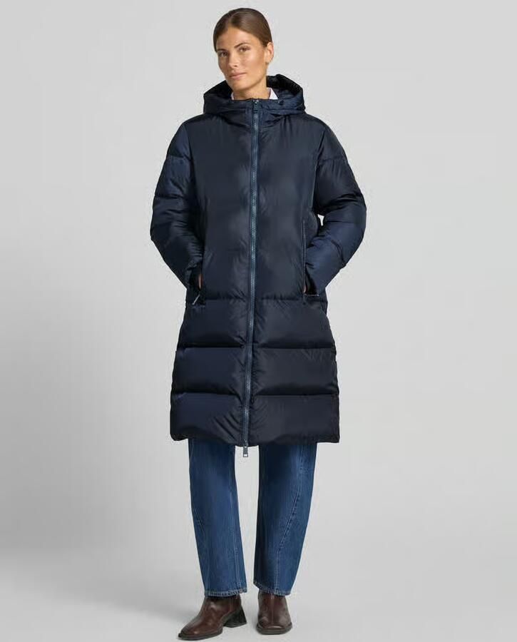 Armani Exchange Gewatteerde mantel met tweewegritssluiting - Foto 3