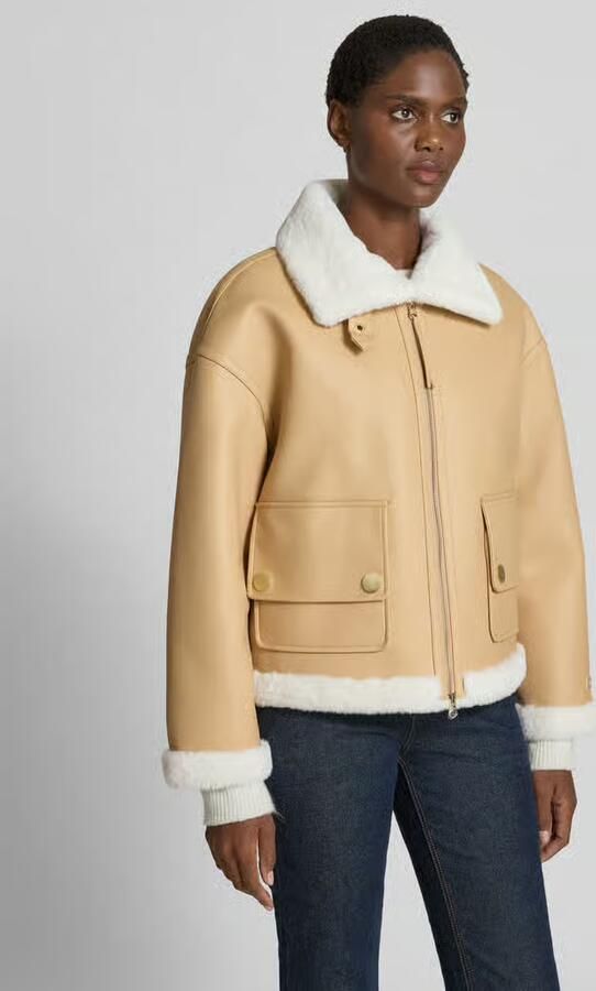 Armani Exchange Jack in leerlook met tweewegsritssluiting - Foto 2