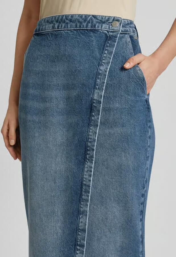 Armani Exchange Jeansrok met steekzakken