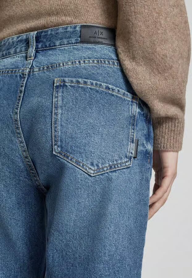 Armani Exchange Korte boyfriend jeans in 5-pocketmodel