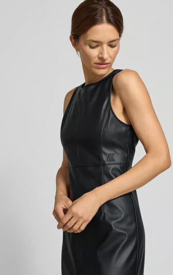 Armani Exchange Maxi-jurk in leerlook - Foto 2