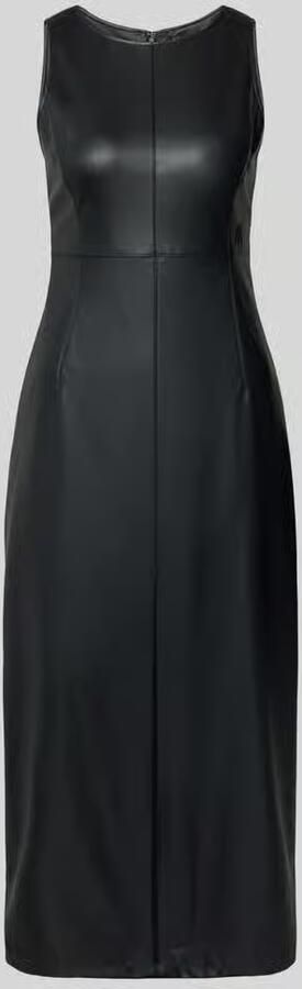 Armani Exchange Maxi-jurk in leerlook