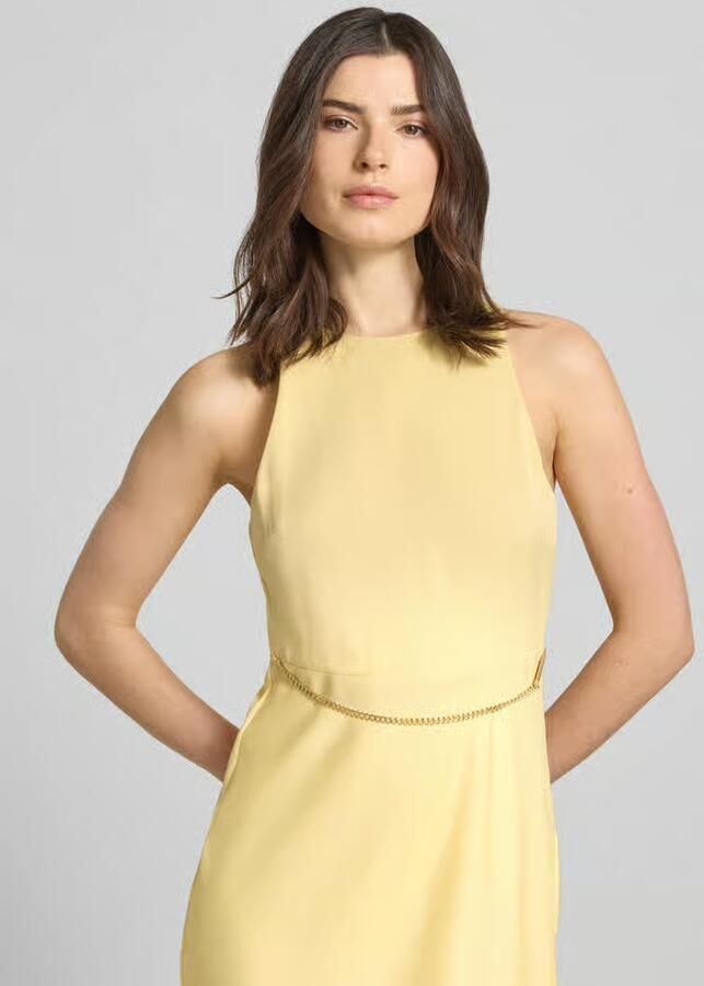 Armani Exchange Maxijurk met kettingdetail