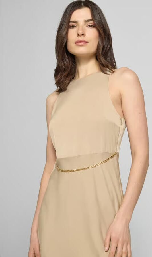 Armani Exchange Maxijurk met kettingdetail