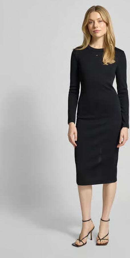 Armani Exchange Midi-jurk met labeldetail - Foto 2