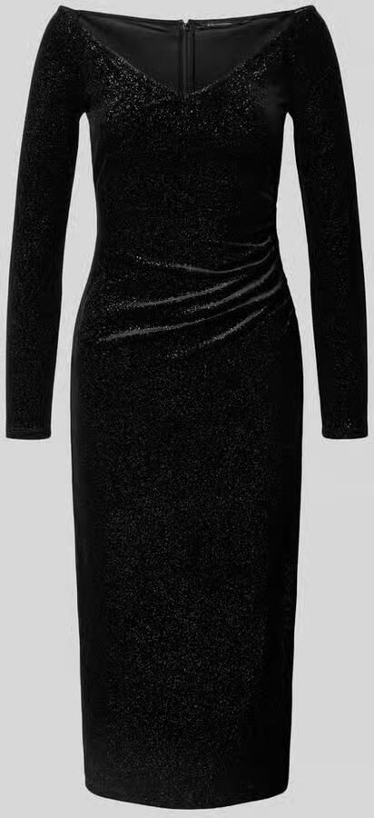 Armani Exchange Midi-jurk met plooien