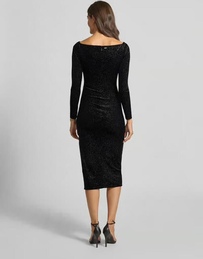 Armani Exchange Midi-jurk met plooien - Foto 2