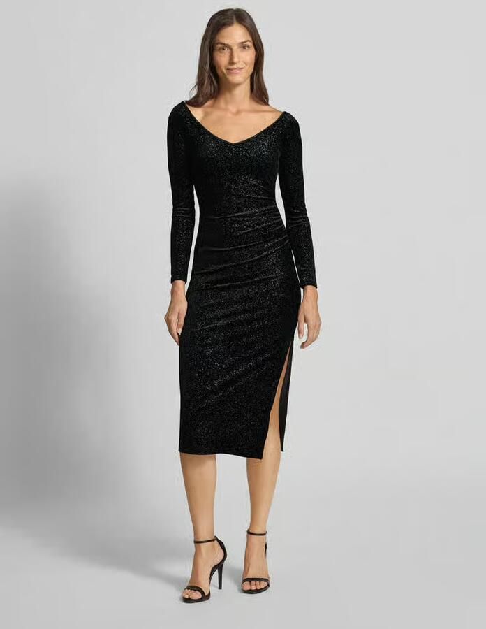 Armani Exchange Midi-jurk met plooien - Foto 3