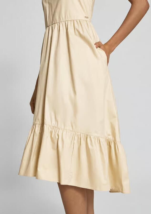 Armani Exchange Midi-jurk met steekzakken