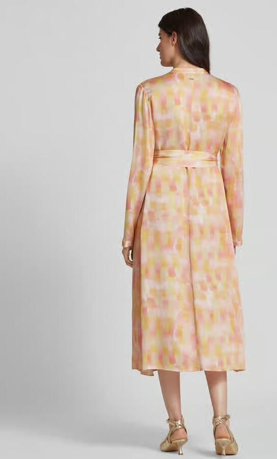 Armani Exchange Midi-jurk met strikceintuur - Foto 3