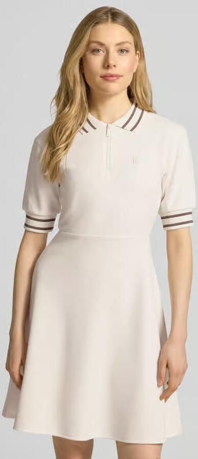 Armani Exchange mini-jurk met polokraag en gestikt logo - Foto 3