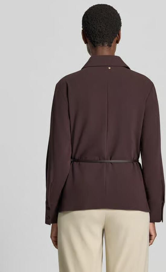 Armani Exchange Overhemdblouse met geïntegreerde riem - Foto 2