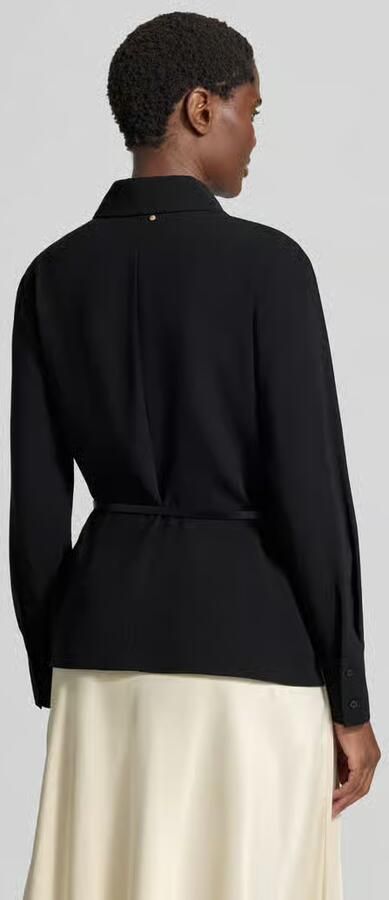 Armani Exchange Overhemdblouse met geïntegreerde riem - Foto 3