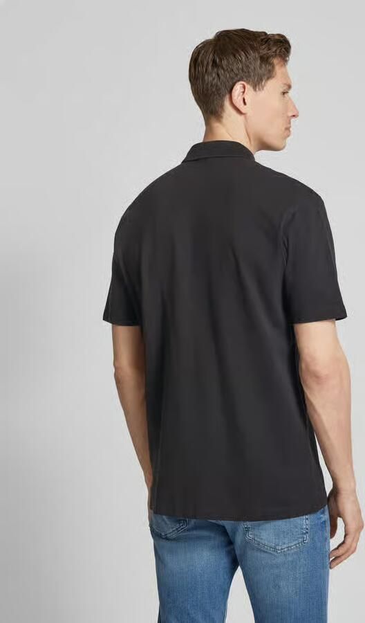 Armani Exchange Poloshirt met korte knoopsluiting