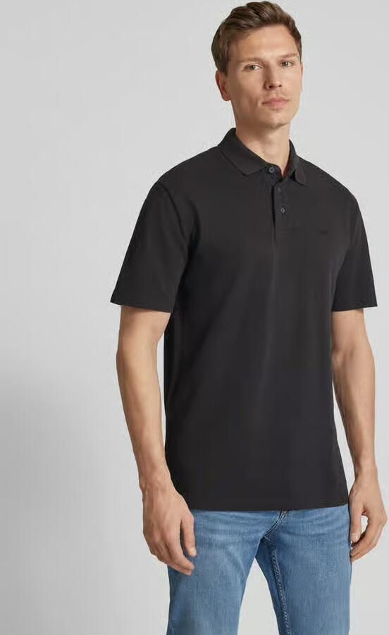 Armani Exchange Poloshirt met korte knoopsluiting - Foto 2