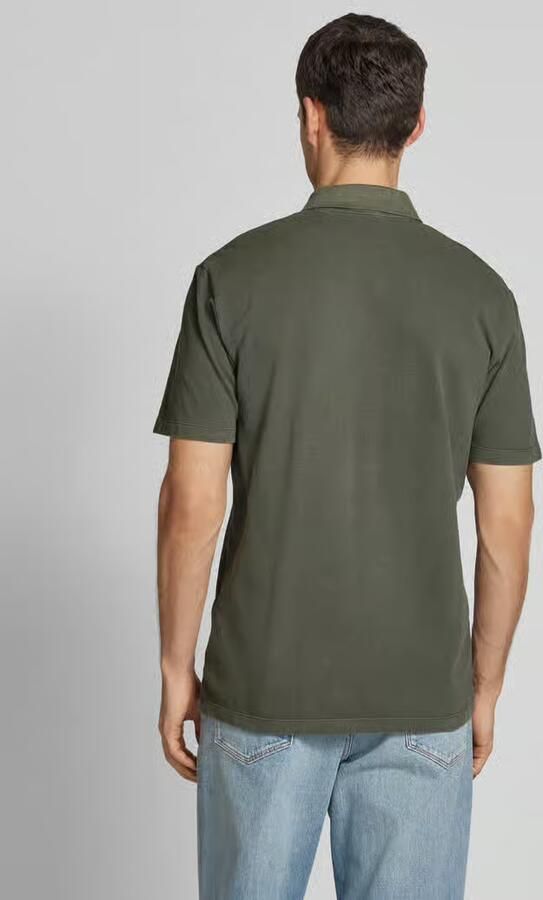 Armani Exchange Poloshirt met korte knoopsluiting