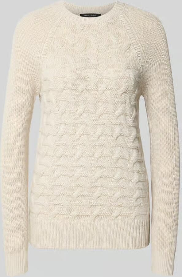 Armani Exchange Pullover van scheerwolmix in tricotlook