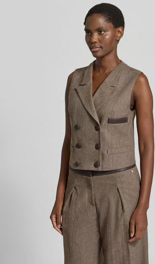 Armani Exchange Regular fit bodywarmer met reverskraag - Foto 3