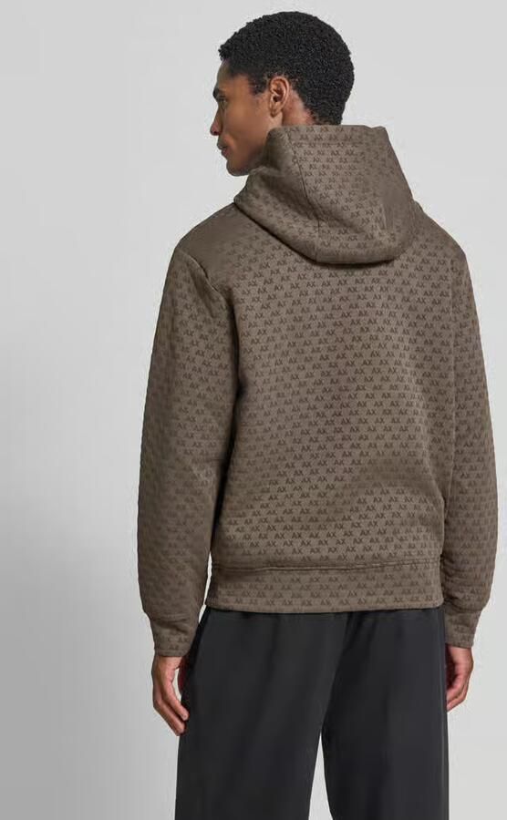 Armani Exchange regular fit hoodie van katoenmix - Foto 3