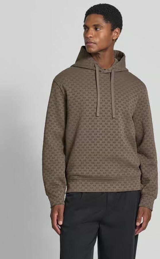 Armani Exchange regular fit hoodie van katoenmix - Foto 2