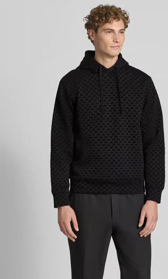 Armani Exchange regular fit hoodie van katoenmix - Foto 4