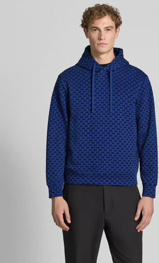 Armani Exchange regular fit hoodie van katoenmix - Foto 3