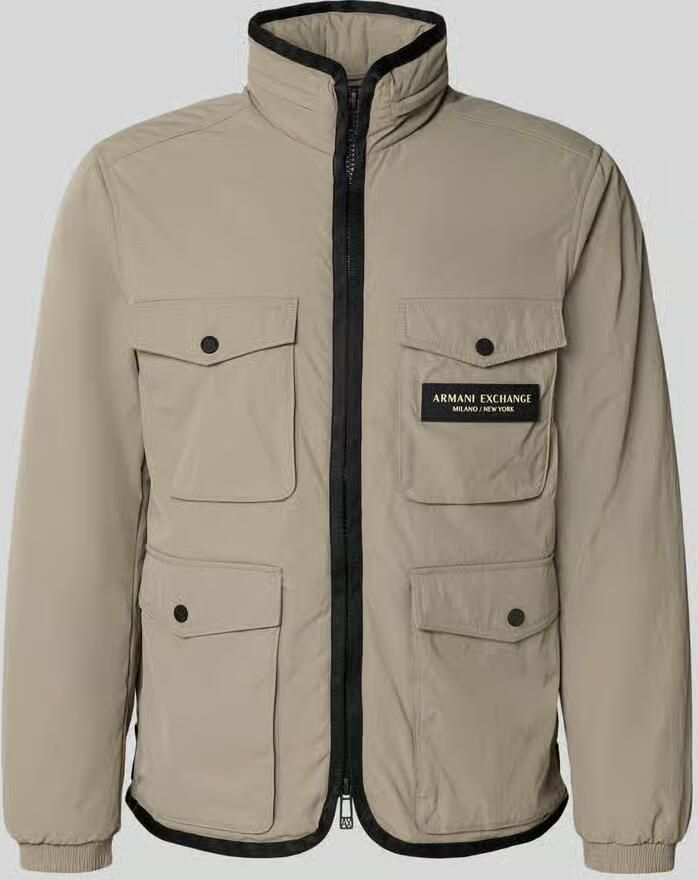 Armani Exchange Regular fit jack met opgezette zakken model 'BLOUSON'