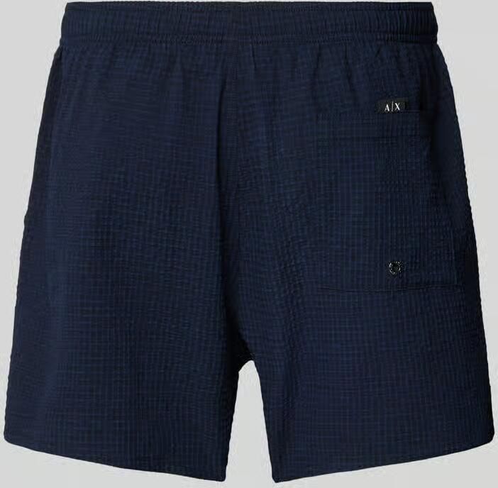 Armani Exchange Regular fit korte broek met elastische band