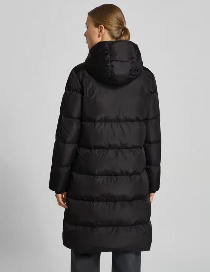 Armani Exchange Regular fit lange donsjas met tweewegritssluiting