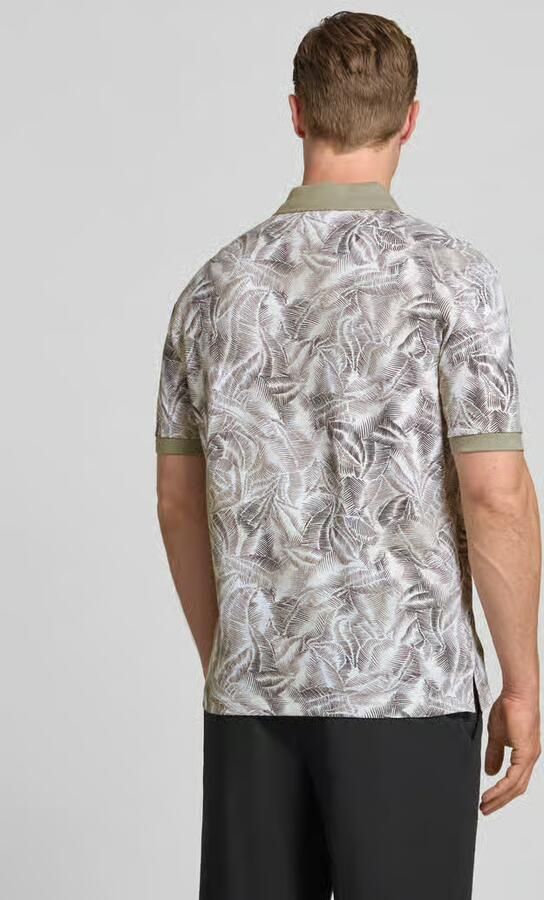 Armani Exchange regular fit poloshirt in allover-look met label-stitching - Foto 4