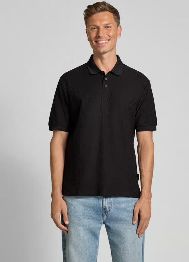 Armani Exchange Regular fit poloshirt met knoopsluiting - Foto 2