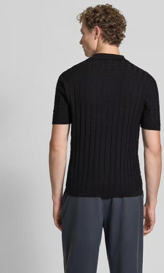 Armani Exchange Regular Fit poloshirt van viscosemix model 'Maglia'