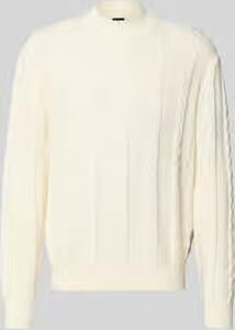 Armani Exchange Regular fit pullover met scheerwol