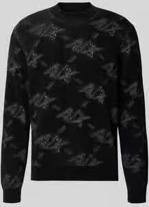 Armani Exchange Regular fit pullover met viscose